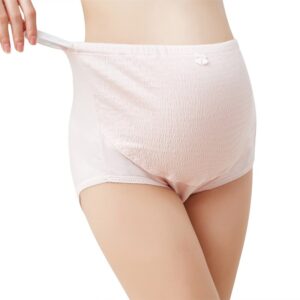 Cotton Maternity Panties High Waist Adjustable Belly Pregnancy